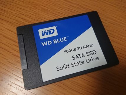 WD Blue WDS500G2B0A 3D-TLC NAND 500GB 簡易レビュー