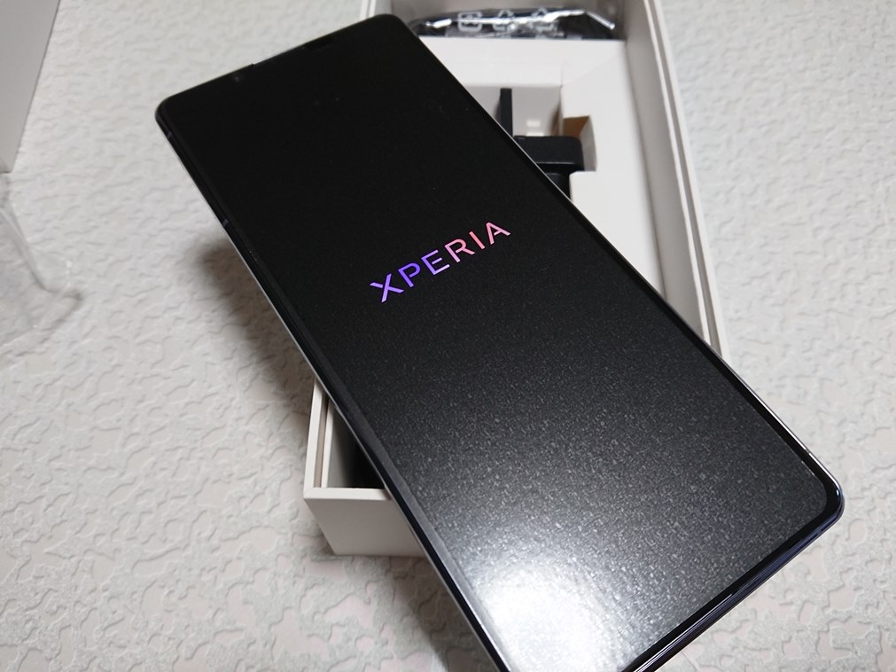 グローバル版Xperia1IIパープル XQ-AT52開封レビュー – でじたる 