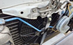AE86 エアコンコンデンサーファン追加